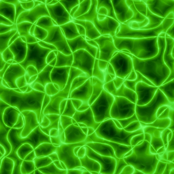 Glowing green thread — Stock Photo, Image