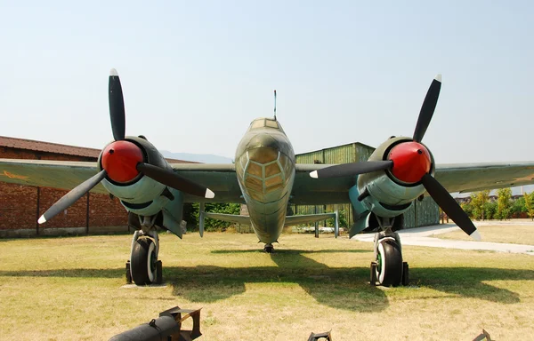 역사적인 전쟁 비행기 — 스톡 사진