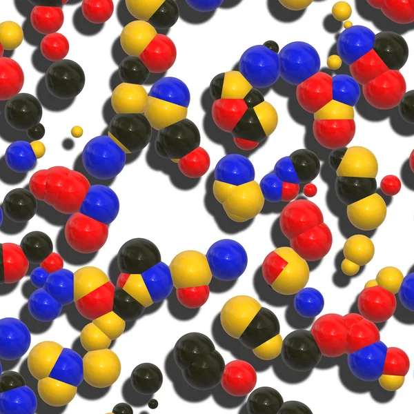 Molecole di DNA — Foto Stock