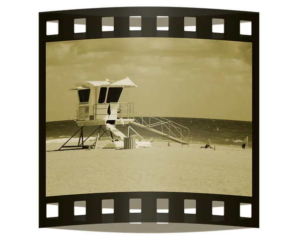 Vintage diapositiva per le vacanze — Foto Stock