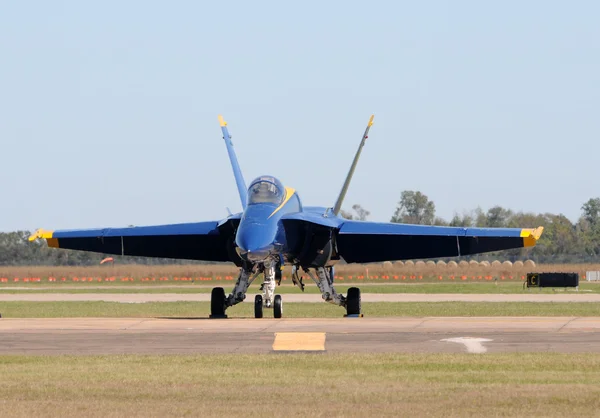 Jetfighter vista frontal — Fotografia de Stock