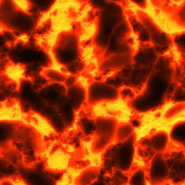 Fluxo de lava — Fotografia de Stock