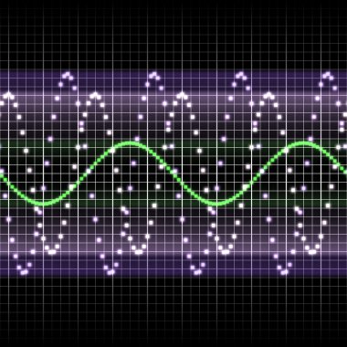 Frequency display clipart