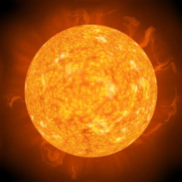 Sol caliente — Foto de Stock