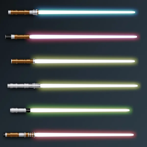 Light sabers — Stock Photo, Image