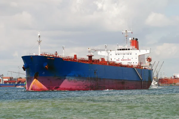 Industriella containerfartyg — Stockfoto