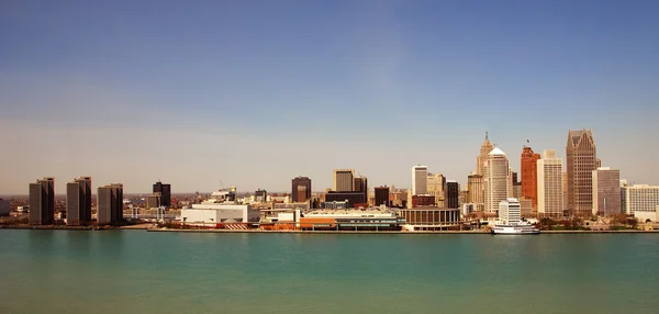 Detroit panorama — Stock fotografie