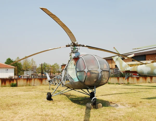 Vintage helicopter — Zdjęcie stockowe