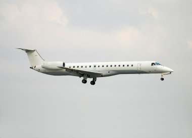 Embraer ERJ-145 regional jet clipart