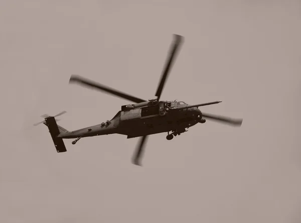 Voo de helicóptero — Fotografia de Stock