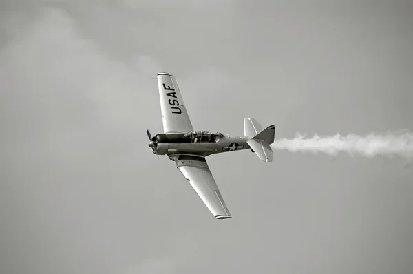 Régi légcsavaros repülőgép — Stock Fotó