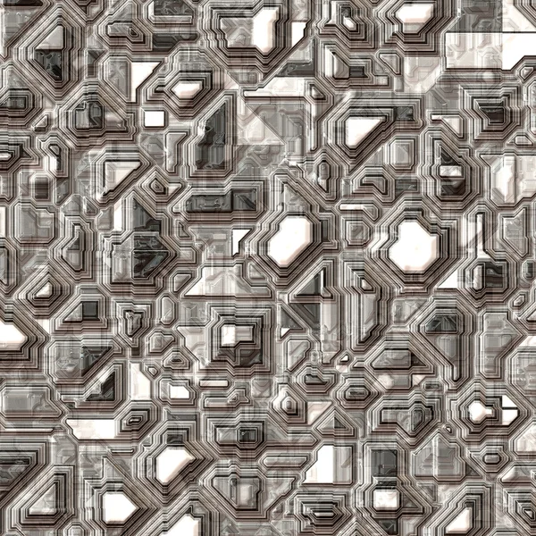 Futuristic metallic surface — Stock Photo, Image