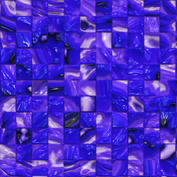 Blue tile pattern — Stock Photo, Image