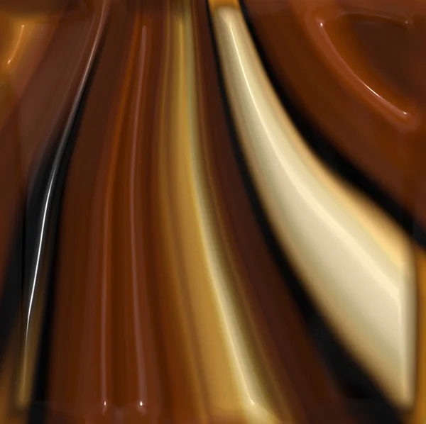 溶融チョコレート — ストック写真