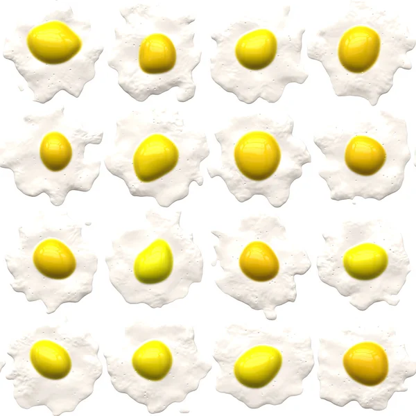 Sunny side up eggs — Stock Photo, Image