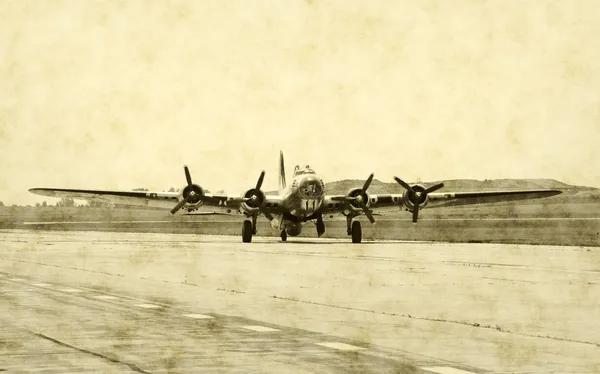 Παλιά βομβαρδιστικό — Φωτογραφία Αρχείου