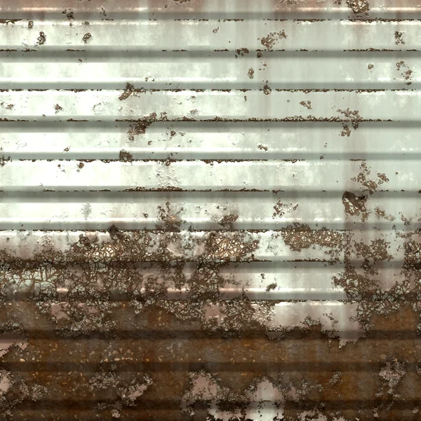 Worn metal door — Stock Photo, Image