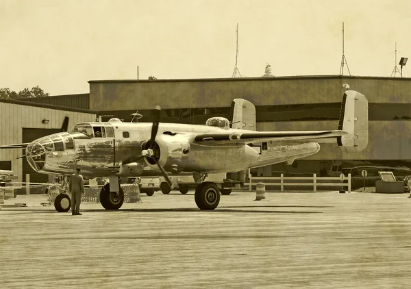II. Dünya Savaşı bombardıman uçağı — Stok fotoğraf