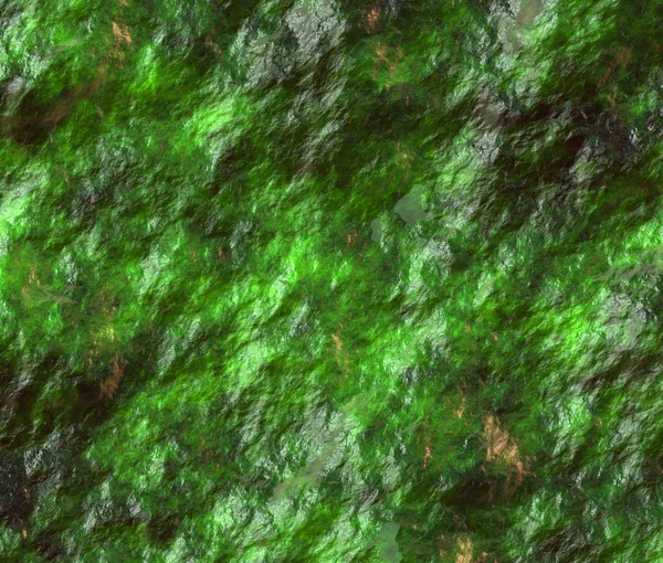 Green rock — Stock Photo, Image
