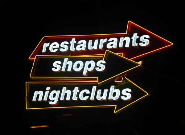 Neon sign — Stock Photo, Image