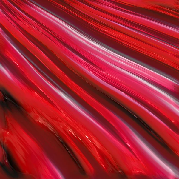 Piros selyem anyagból — Stock Fotó