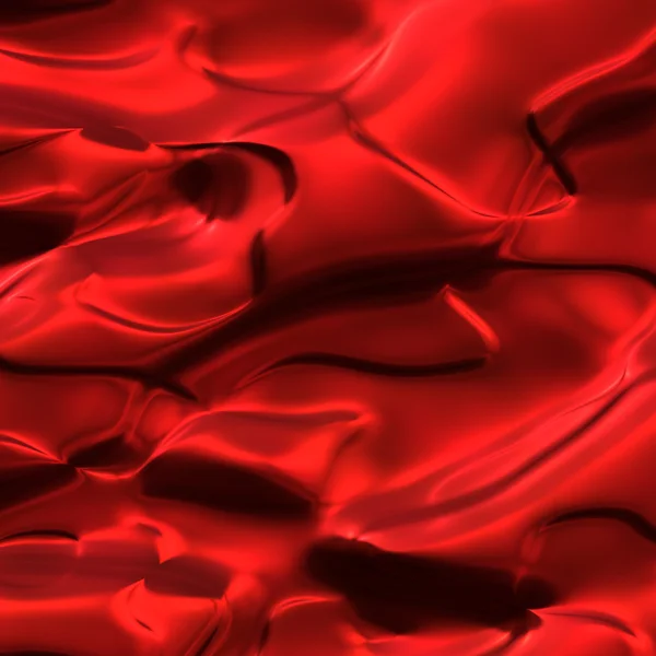 Red satin material — Stock Photo, Image