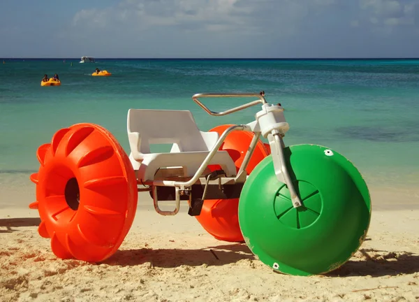 Plaży rower — Zdjęcie stockowe