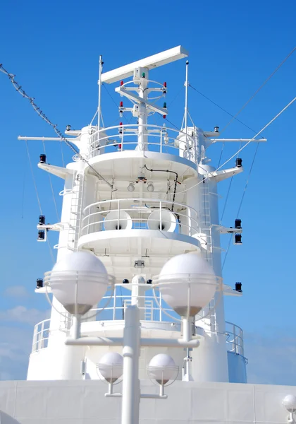 Donanma gemisi anten — Stok fotoğraf