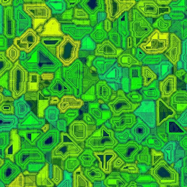 緑のハイテクの背景 — ストック写真