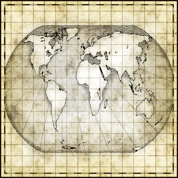 Carte du monde — Photo
