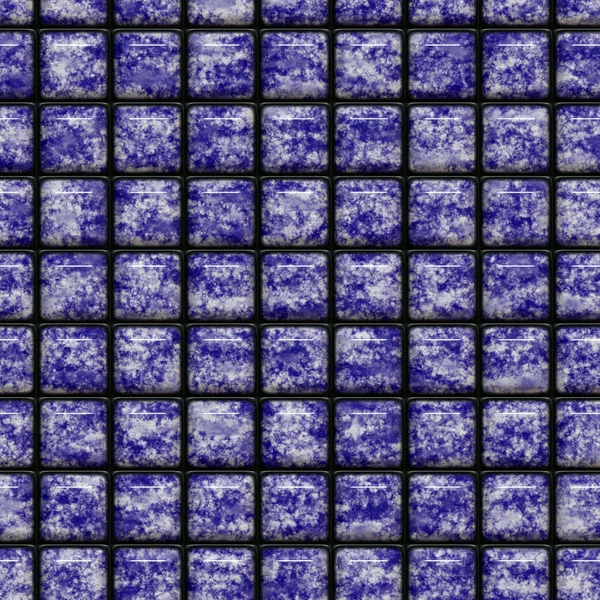 Синій порцеляні плитки — стокове фото
