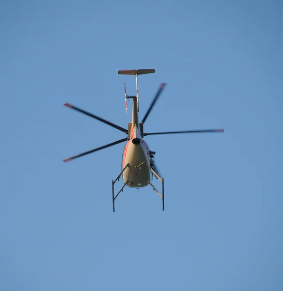 Отправление вертолета — стоковое фото
