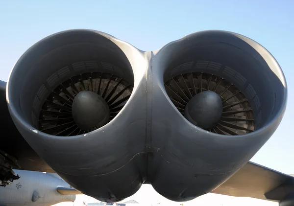 Giant jet engines — Stock Photo, Image