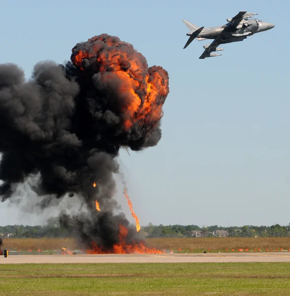 Ataque aéreo — Fotografia de Stock