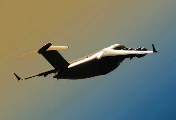 Transport airplane taking off — Stock Photo, Image