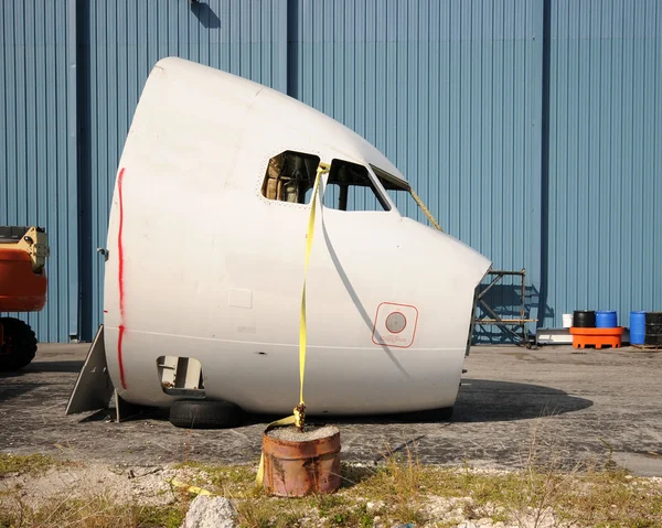 Uçak burun yapısı — Stok fotoğraf