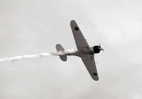 Velho avião de combate — Fotografia de Stock