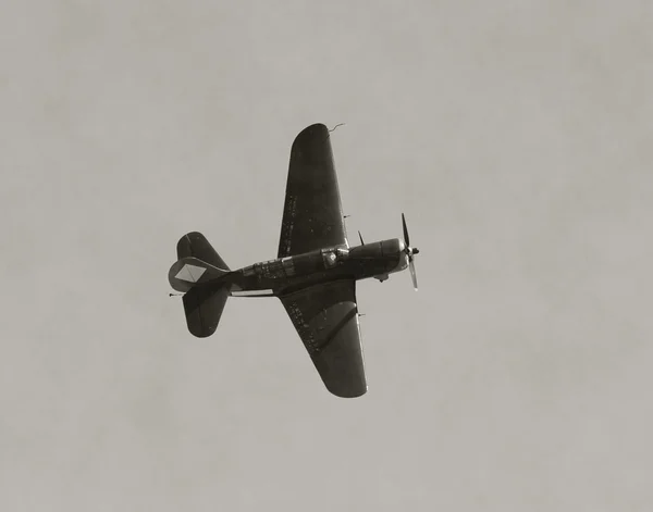 Eski Askeri Uçak — Stok fotoğraf