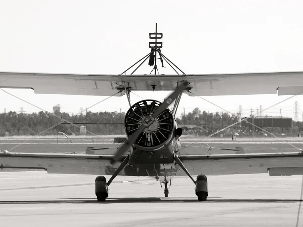 Staré vrtulové letadlo — Stock fotografie