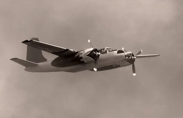 Vecchio bombardiere americano — Foto Stock
