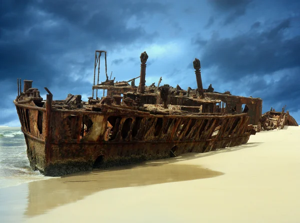 Schiffbruch von Meheno — Stockfoto