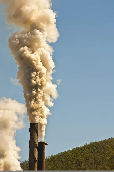 Schornsteinverschmutzung — Stockfoto