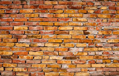 Red brick wall background clipart