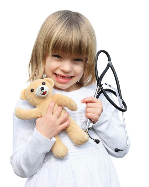 Lekarz dziecko — Zdjęcie stockowe