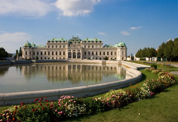 Belvedere Palota Bécsben, Ausztria — Stock Fotó