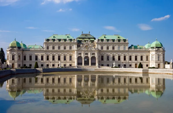 Палац Бельведер у Відні — стокове фото