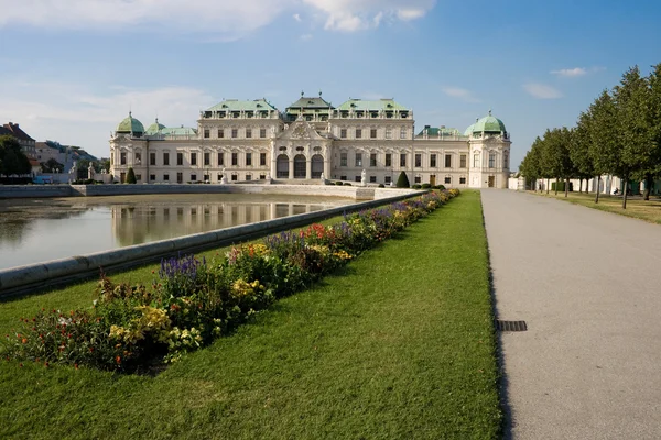 ウィーンのベルヴェデーレ宮殿 — ストック写真