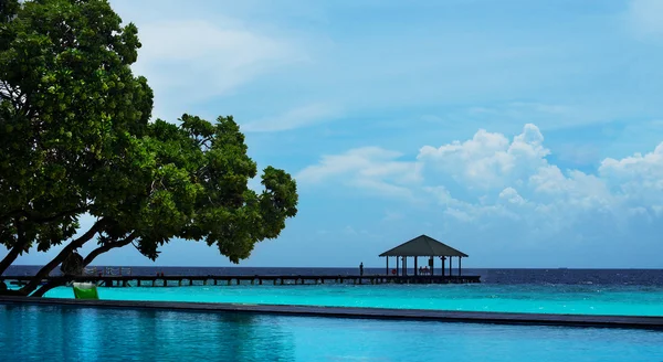 Güzel tropikal deniz manzarası — Stok fotoğraf