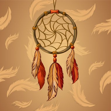 Vector Dream Catcher clipart