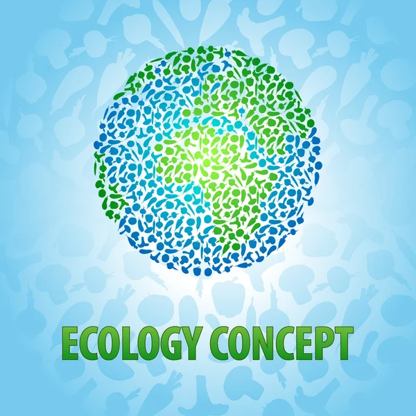 stock vector Ecology concept